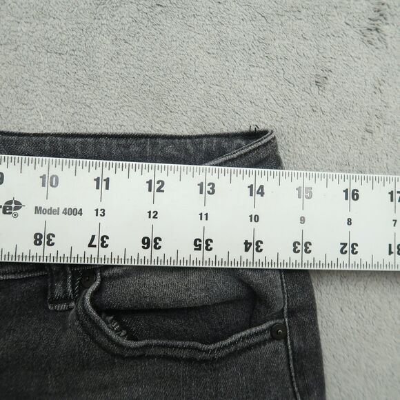 KanCan Jeans Junior's Size 11/29 Gray High-Rise Bootcut Denim 31" Inseam Stretch - Picture 5 of 16